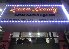 Bảng Hiệu Chữ Nổi: Queen Beauty