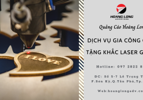 Dịch vụ gia công quà tặng khắc laser, thiết kế theo yêu cầu tại Hoàng Long Adv